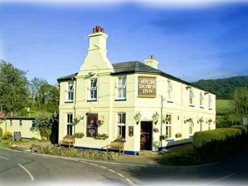 The Highdown Inn Totland Kültér fotó